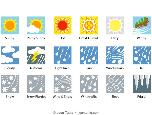 Star-Ledger Weather Icons