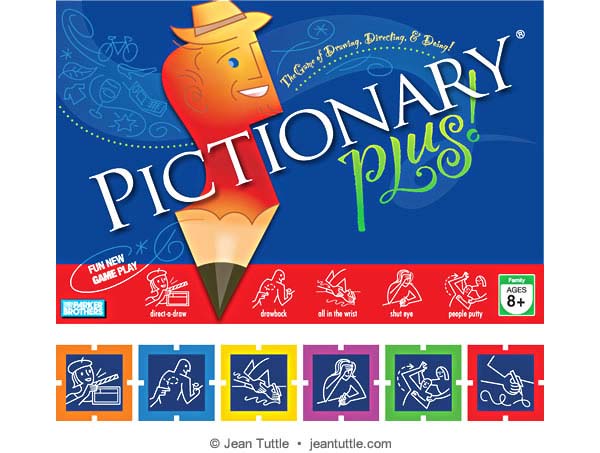 Pictionary Box for Hasbro